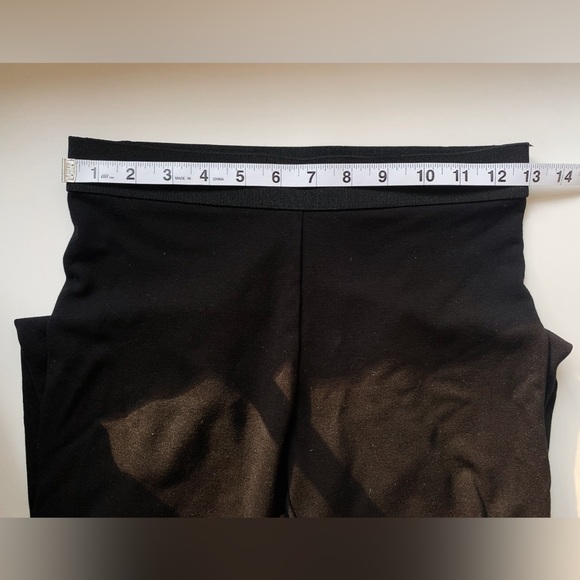Club Monaco Black Leggings with Elastic Stay Up Waistband size Small - Picture 6 of 6